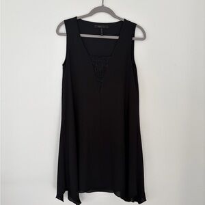 SOLD BCBG MaxAzria Elegant Black Cocktail Sleeveless Dress